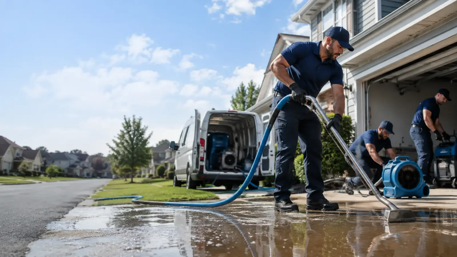 Flood Damage Restoration in Dorr, MI